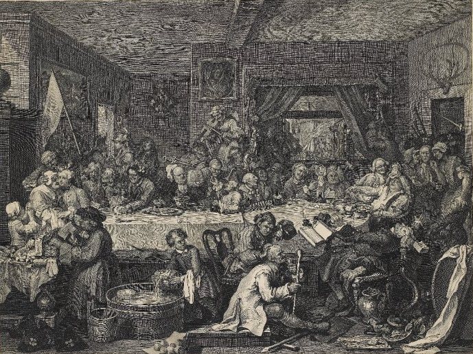 Hogarth election entertainment