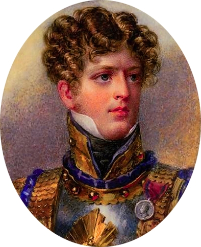 Horace Seymour MP with his Waterloo medal