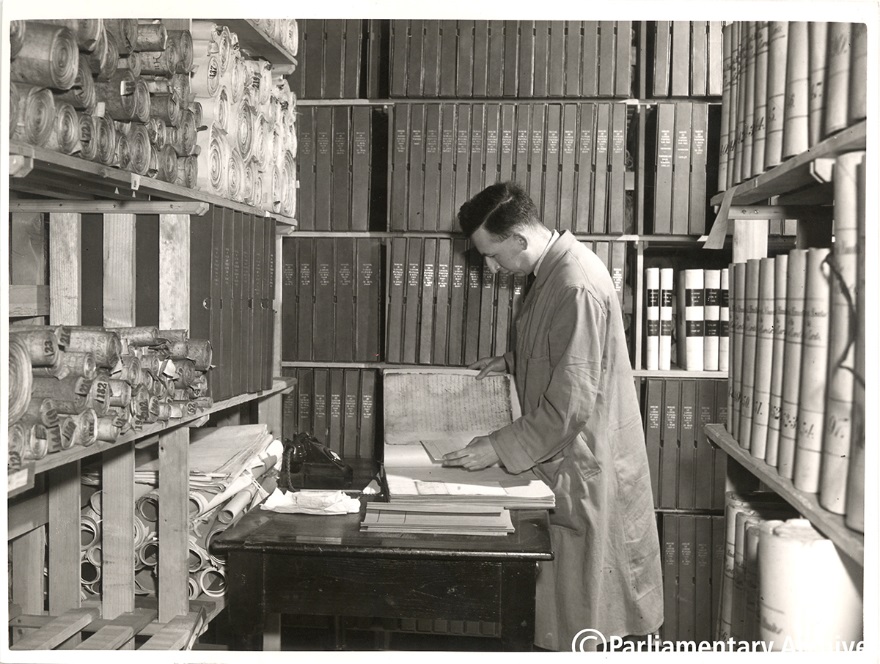 Harry Cobb, 1957 © Parliamentary Archives