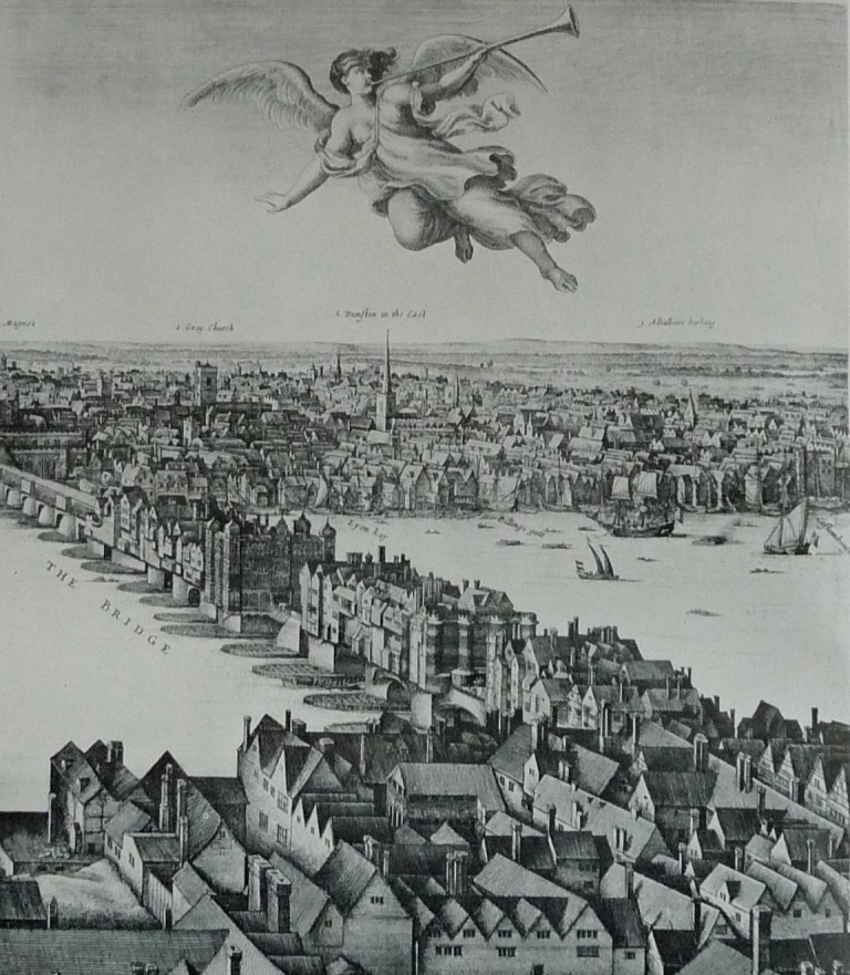 Hollar London panorama (detail)