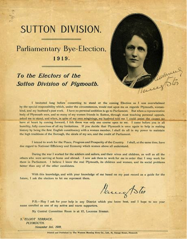 Nancy Astor: A Mother in the House