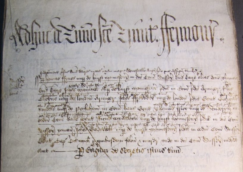 The hanging of Thomas Fiennes, Lord Dacre: Henry VIII and the abuse of law