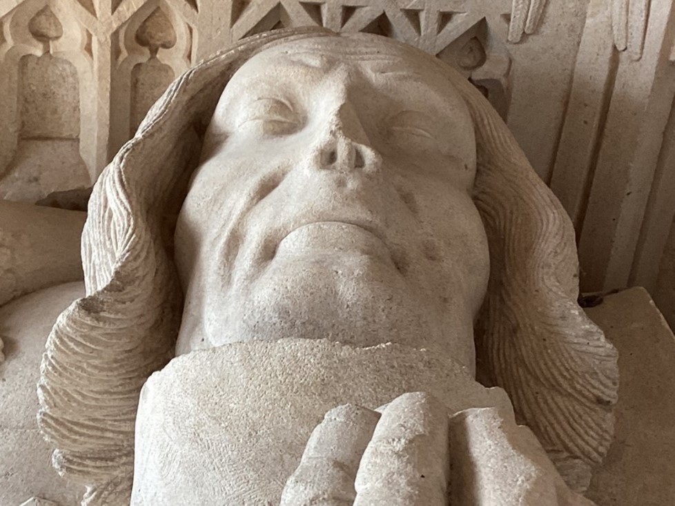 The Tomb of Sir Richard and Eleanor Croft in Croft Church, Herefordshire