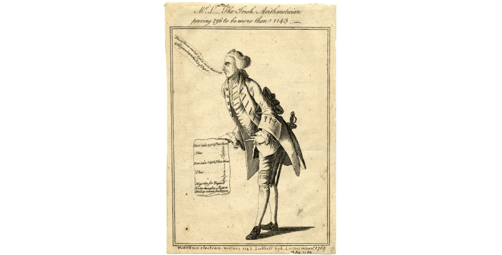 ‘Not voting at all’: the election of an imprisoned MP in 1769