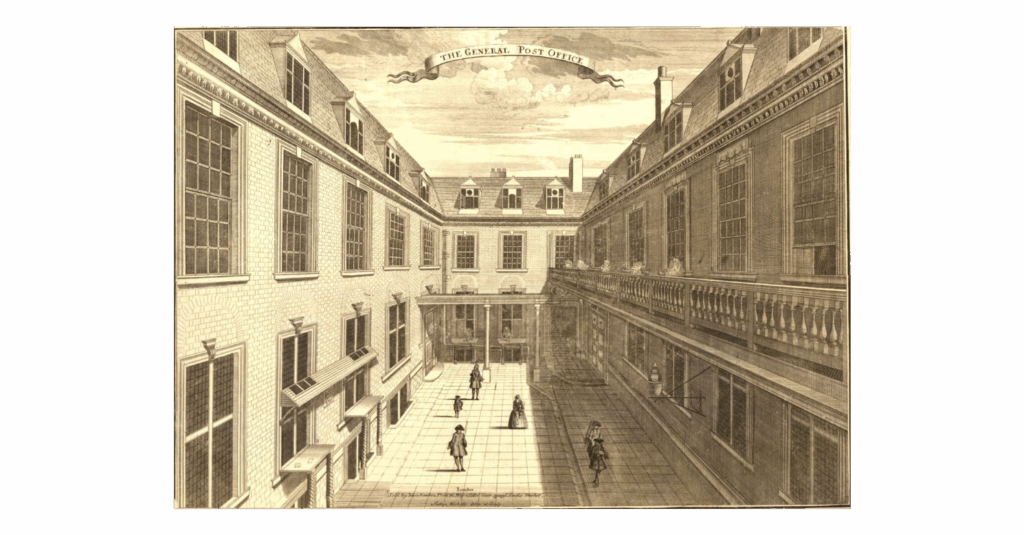 ‘A very good bed for old courtiers to rest in’: The 18th-century Post Office and its Postmasters-General