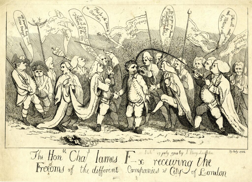 The ups and downs of a London election: examining London poll books