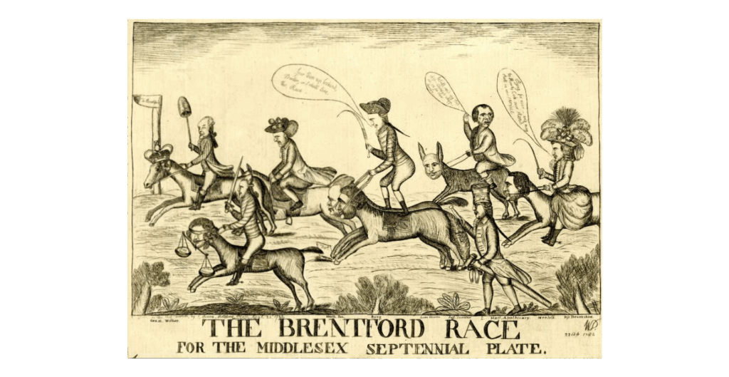 Declaring the result of an Eighteenth Century Election