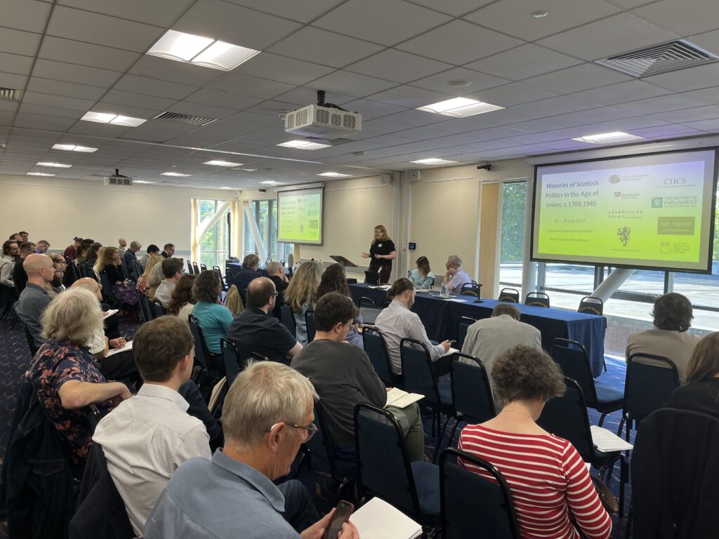 Conference Review: Histories of Scottish Politics in the Age of Union, c.1700-1945