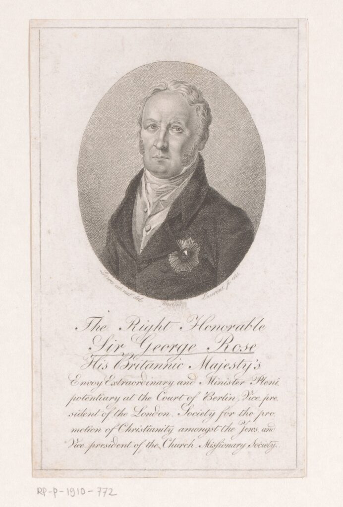 An etching on an MP who was the first to vacate his seat via appointment as Crown Steward and Bailiff of the Manor of Northstead